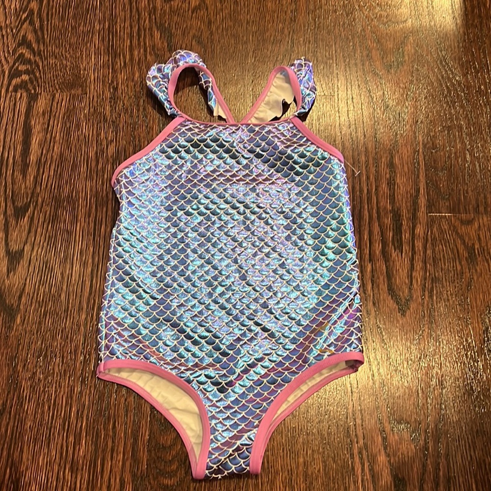 Pink Platinum Mermaid Swimsuit